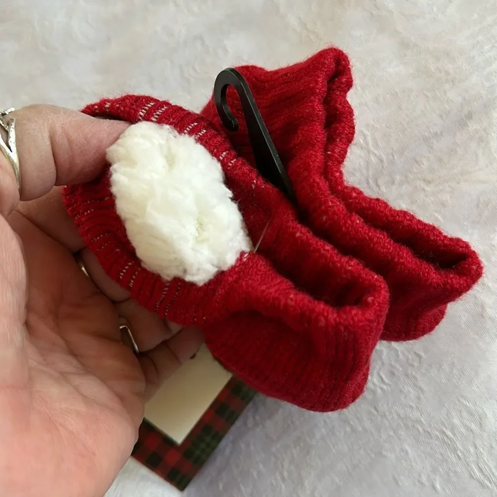Sock Hub Christmas Collection Holiday Striped Slipper Socks Mens Sock Size 10-13